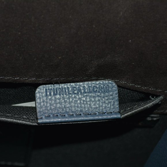 NWT BURBERRY MACKEN DERBY LEATHER CROSSBODY BAG - Picture 8 of 8